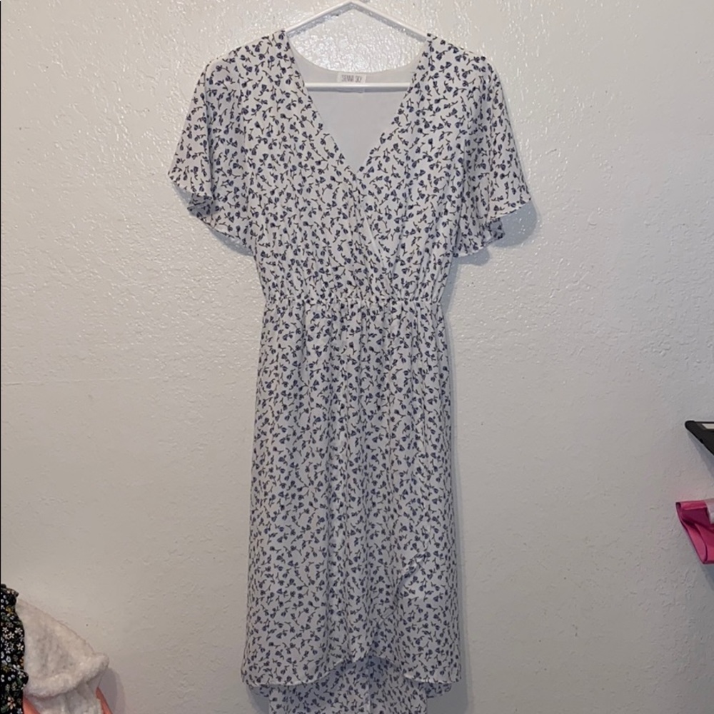 Sienna Sky Floral Dress